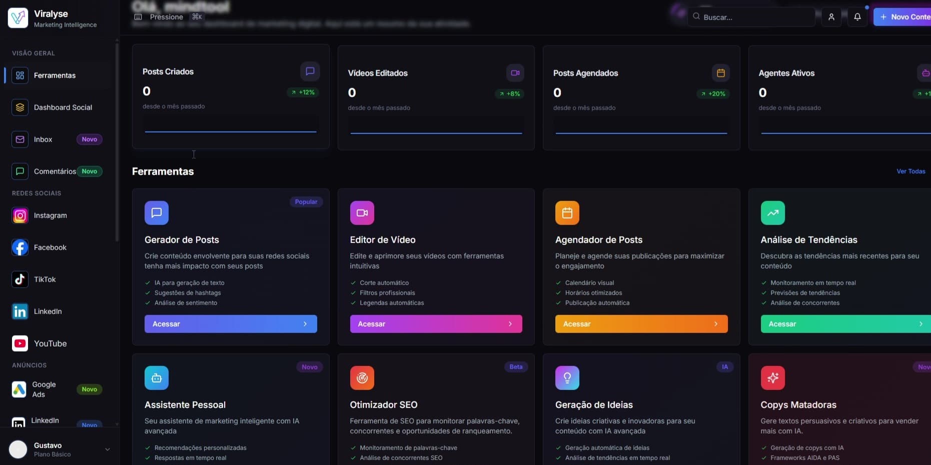 Visão Geral do Workspace Unificado